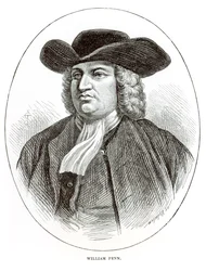 William Penn (1644-1718) engraved by Josiah Wood Whymper